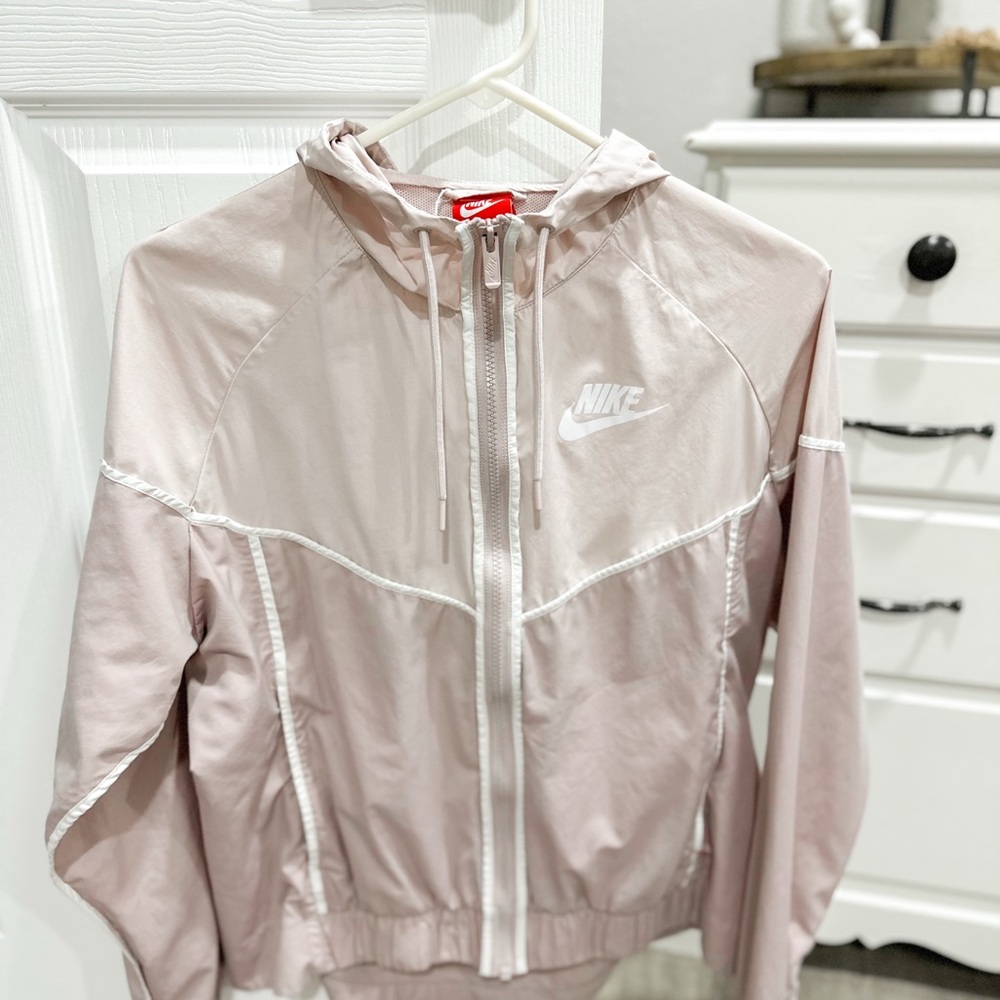 Nike Women's Light Pink Bomber Jacket